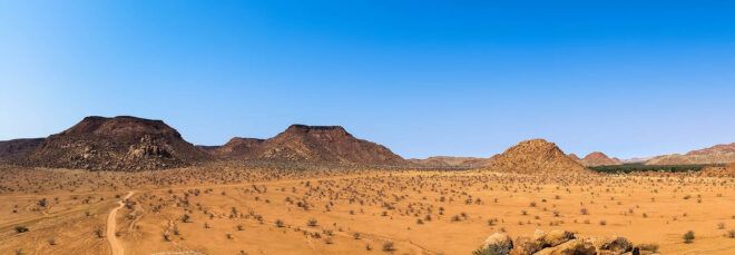 A desert.