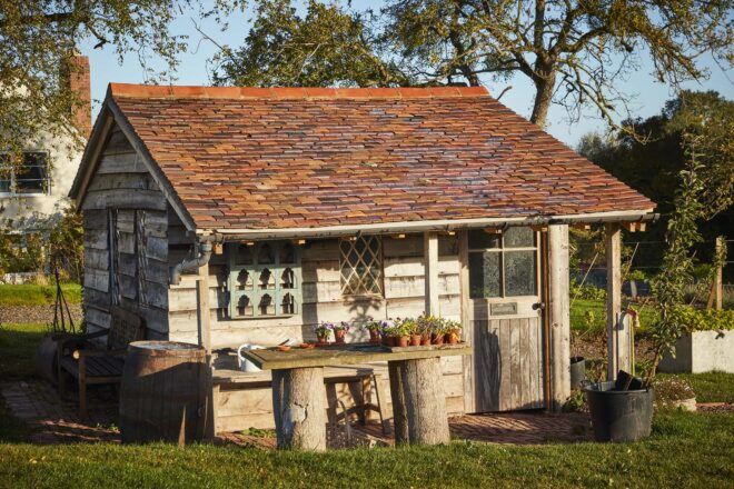 A garden shed for the Michelin Green Star winning restaurant Pensons.