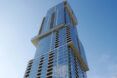 The exterior of a net energy neutral building.