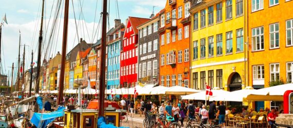 A Copenhagen canal.