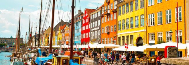 A Copenhagen canal.
