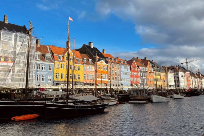 A Copenhagen canal.