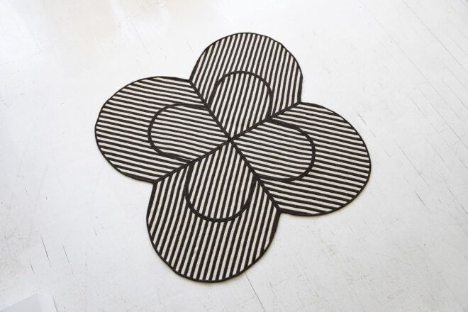 A four petal rug