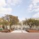A Climate Islands courtyard