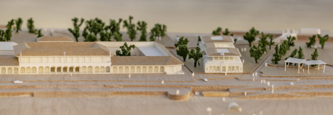 A model of the North Bondi Surf Club