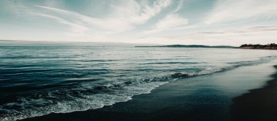 a California beach