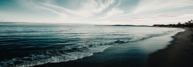 a California beach