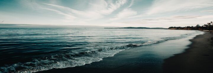 a California beach