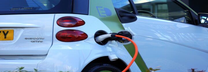 an electric vehicle charging
