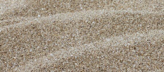 A close-up view of sand