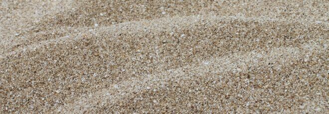 A close-up view of sand