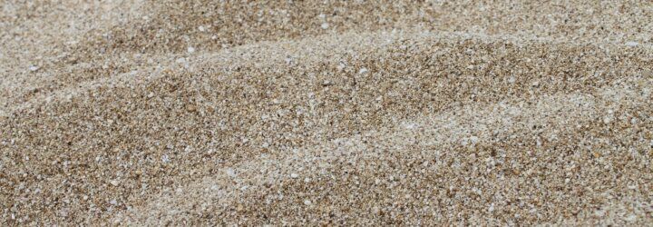 A close-up view of sand