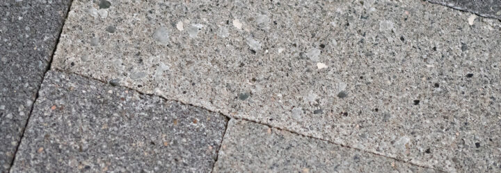 An up-close photo of a BioBased cement tile