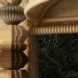 Close up detail of the top left corner of the screen and its framing details