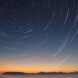 A starry night sky