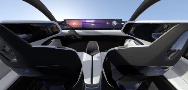 The interior dash board