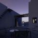 A backyard in the complexes