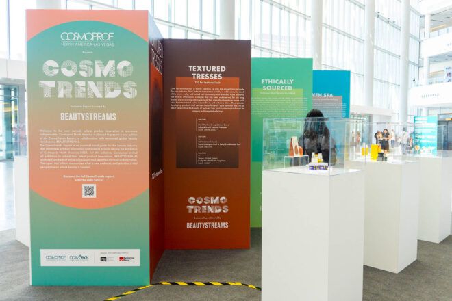 An installation that is titled Cosmotrends