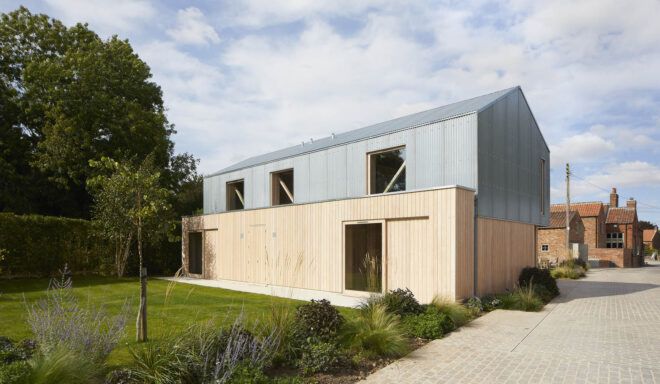 Large square windows to allow natural light
