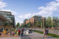 Sidewalks within Lakeview Village