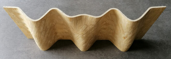 Curved wood by Strong by Form