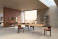 Another dining set with a large nearby window