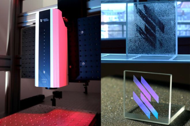 Laser-generated surface textures