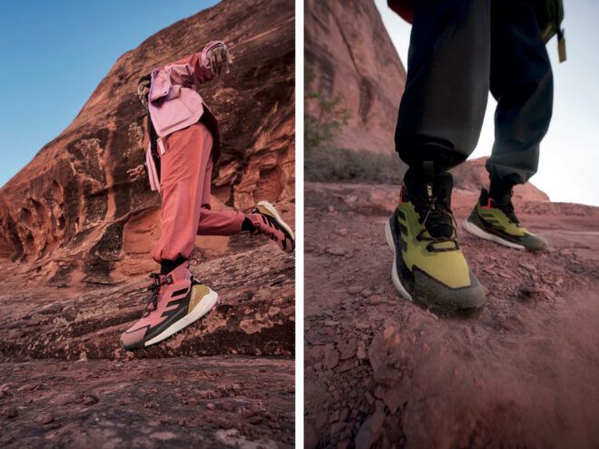 People modeling the new Free Hiker 2