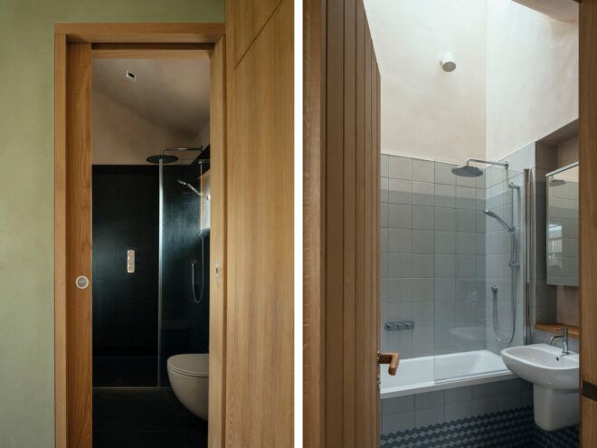 Bathroom of the retreat house