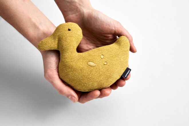 One yellow Supreen duck
