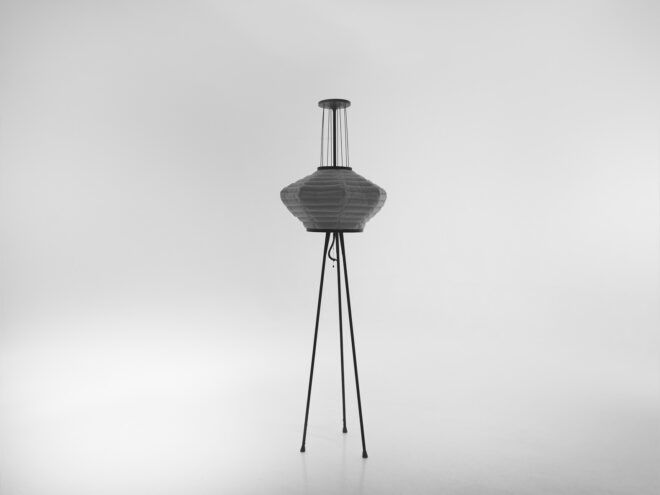 A standing lamp