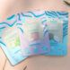 Flat lay of the sachets
