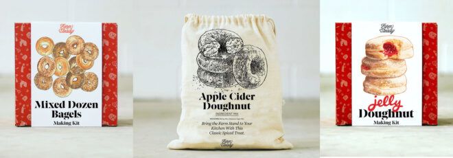 Variety of DIY food kits from FarmSteady