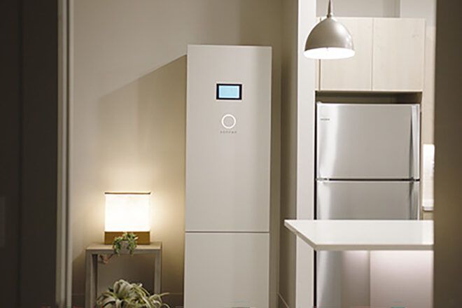 A refrigerator and air filtration system