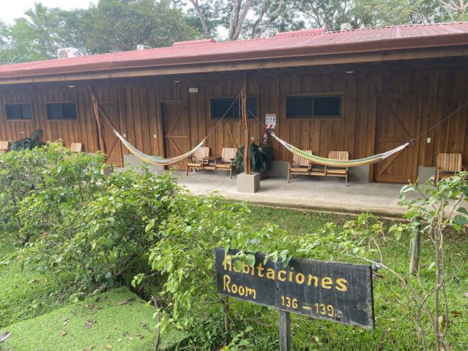 Hacienda Guachipelin hotel room front