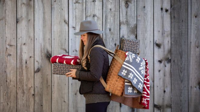 Holiday blanket collection