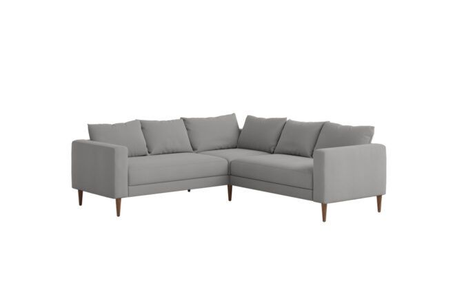 Gray upcycled couch