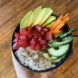Plant-based poke bowl
