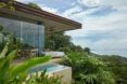 Villa with a cantilevering terrace facing the ocean