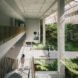 An inner courtyard of a unversity