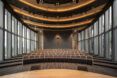 A seated auditorium area