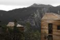 Two cabins hidden in the mountains