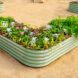 L-shaped planter
