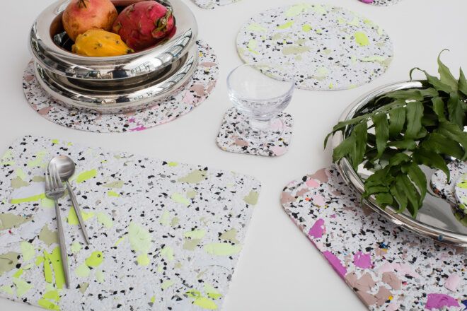 A variety of placemats