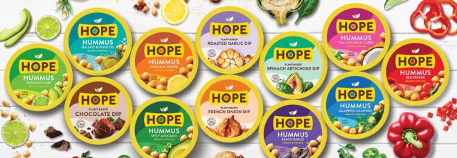 An assortment of dips
