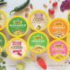 An assortment of dips
